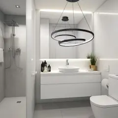 Lampa łazienka: Jaką czarną lampę sufitową do łazienki wybrać?