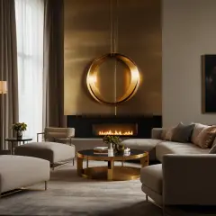 Lampa wisząca ring: Czy złota lampa wisząca ring jest stylowa?