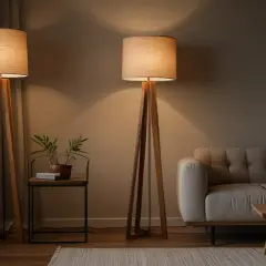 Lampa z drewna: Jakie lampy z drewna pasują do wnętrz?