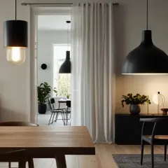 Lampa tuba czarna: Jakie są zalety czarnych lamp tub wiszących?