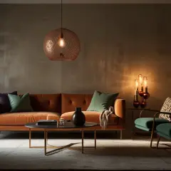 Lampa sufitowa miedź: Czy mosiężne lampy sufitowe pasują do wnętrz?