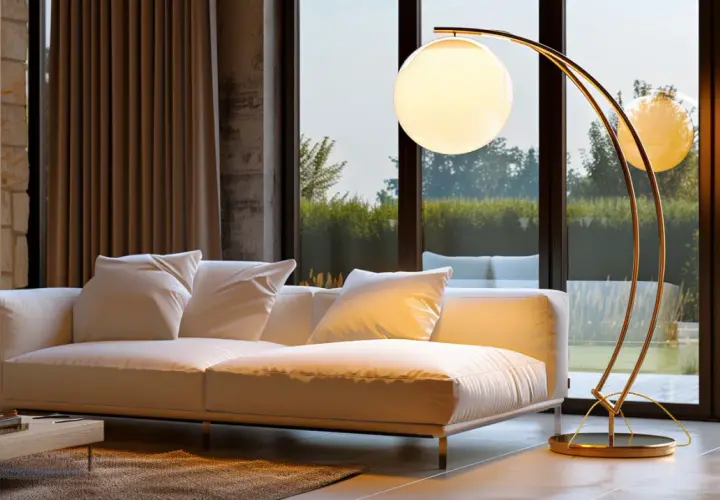 Piękna lampa do salonu: Jak wybrać najpiękniejszą lampę stojącą?