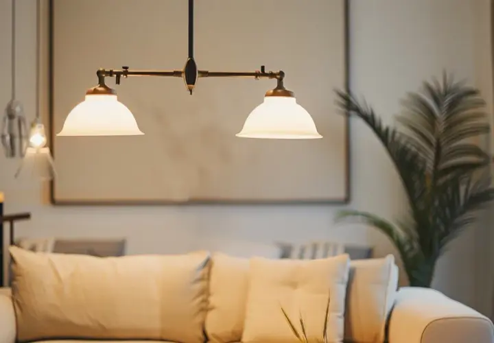 Lampa podwójna: Czy lampa sufitowa podwójna jest praktycznym rozwiązaniem?