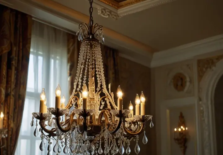 Szklany żyrandol - Elegancja w każdym detalu - możliwości stylowego oświetlenia