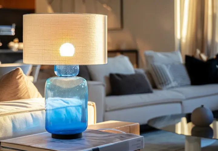 Lampa niebieska: Czy niebieska lampa doda charakteru twojemu wnętrzu?