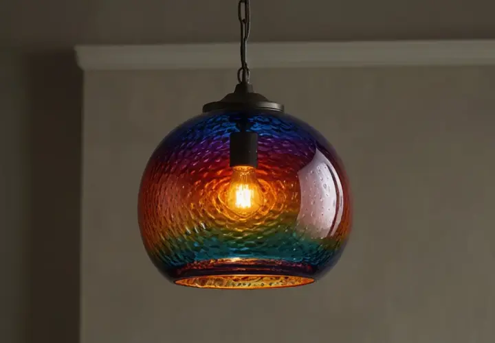 Kolorowa lampa wisząca - ożyw swoje wnętrze wyjątkowym stylem i kolorami