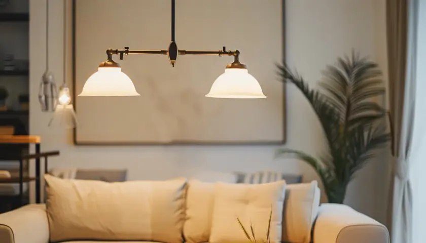 Lampa podwójna: Czy lampa sufitowa podwójna jest praktycznym rozwiązaniem?