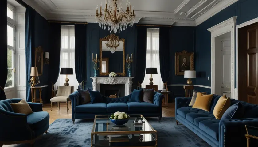 Aranżacje w stylu Modern Classic do salonu - Klasyka w nowoczesnym wydaniu
