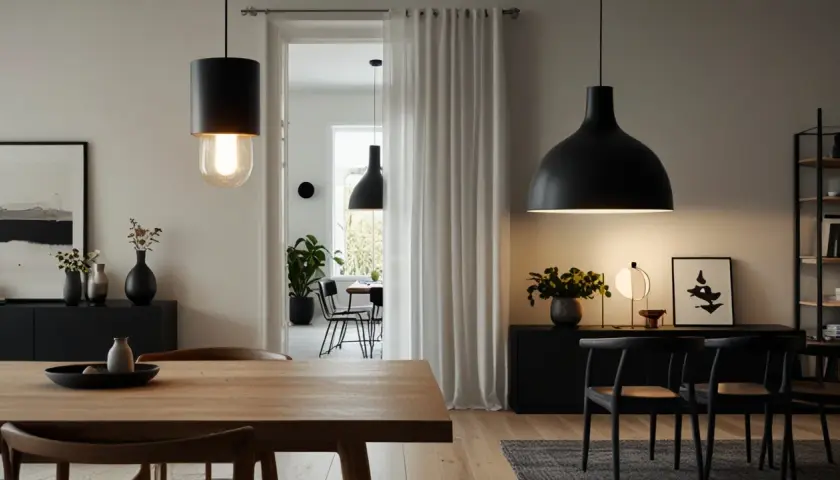Lampa tuba czarna: Jakie są zalety czarnych lamp tub wiszących?